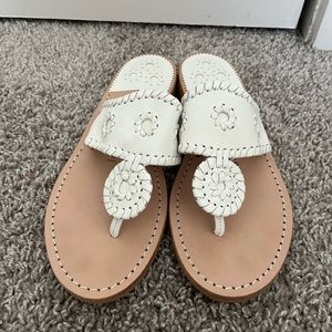 Brand New White Jack Rogers